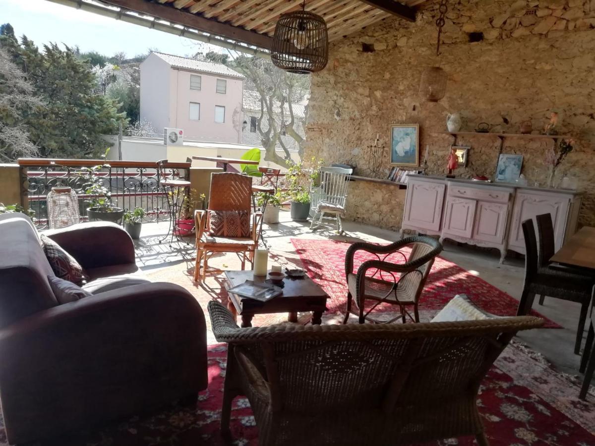 Bed and Breakfast La Terrasse Vigneronne Fitou Exterior foto